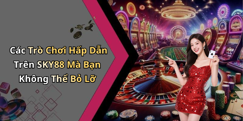 Các Trò Chơi Hấp Dẫn Trên SKY88 Mà Bạn Không Thể Bỏ Lỡ