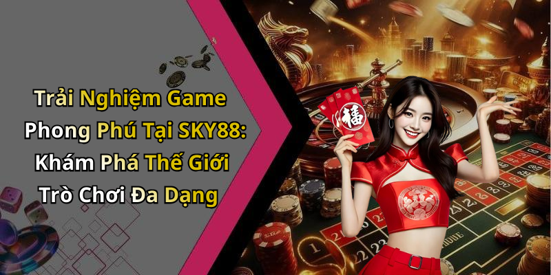 Trải Nghiệm Game Phong Phú Tại SKY88: Khám Phá Thế Giới Trò Chơi Đa Dạng